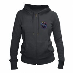 Женская худи на молнии Украинский Тор - FATLINE Женская худи на молнии Украинский Тор