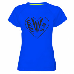 Жіноча спортивна футболка Акордіоніста - FATLINE Жіноча спортивна футболка Акордіоніста