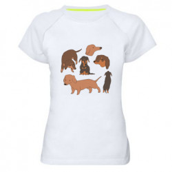 Женские спортивные футболки