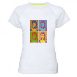 Женские спортивные футболки