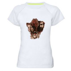 Женские спортивные футболки