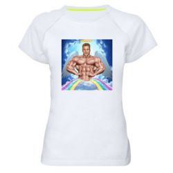 Женские спортивные футболки