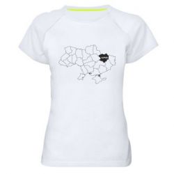 Женские спортивные футболки