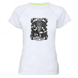 Жіноча спортивна футболка I love craft beer - FATLINE Жіноча спортивна футболка I love craft beer