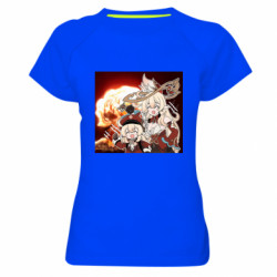 Жіноча спортивна футболка Клі з Алісою - FATLINE Жіноча спортивна футболка Клі з Алісою