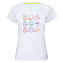 Женские спортивные футболки