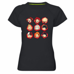 Женские спортивные футболки