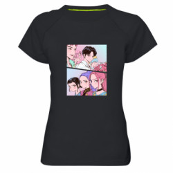 Женские спортивные футболки