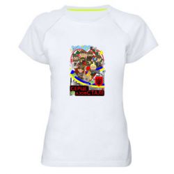 Женские спортивные футболки