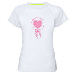 Женские спортивные футболки