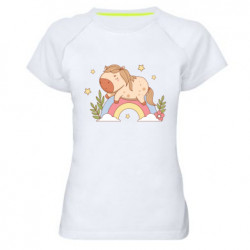 Женские спортивные футболки