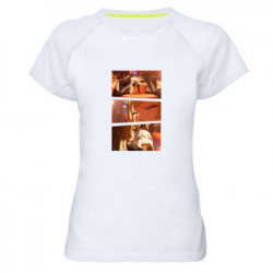 Женские спортивные футболки