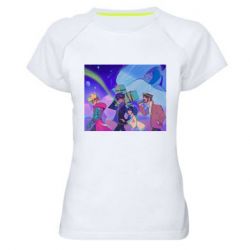 Женские спортивные футболки