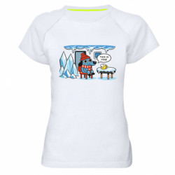 Женские спортивные футболки