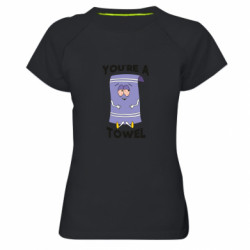 Женские спортивные футболки