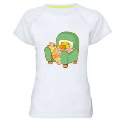 Женские спортивные футболки