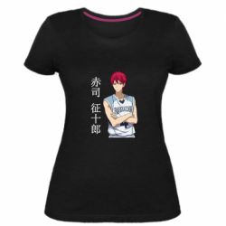 Женская стрейчевая футболка Akashi Seijuro - FATLINE Женская стрейчевая футболка Akashi Seijuro