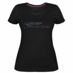 Женские стрейчевые футболки