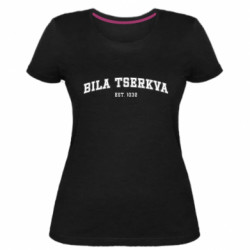 Жіноча стрейчева футболка Bila Tserkva