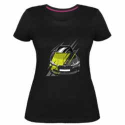 Женские стрейчевые футболки