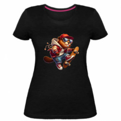 Женские стрейчевые футболки