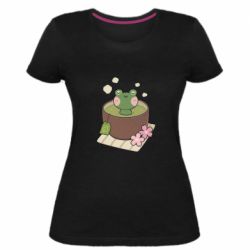 Женские стрейчевые футболки