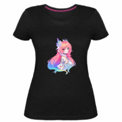 Женские стрейчевые футболки