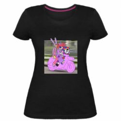 Женские стрейчевые футболки