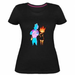 Женские стрейчевые футболки