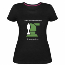 Женские стрейчевые футболки