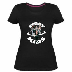 Женские стрейчевые футболки