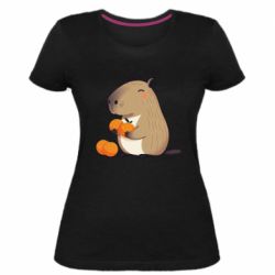 Женские стрейчевые футболки