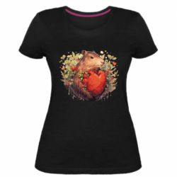 Женские стрейчевые футболки