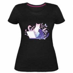 Женские стрейчевые футболки