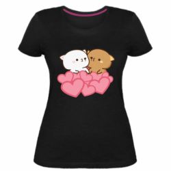 Женские стрейчевые футболки