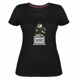 Женские стрейчевые футболки