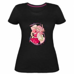 Женские стрейчевые футболки