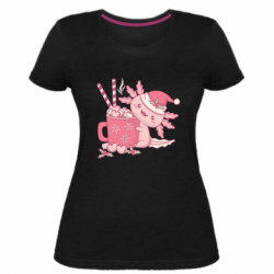 Женские стрейчевые футболки