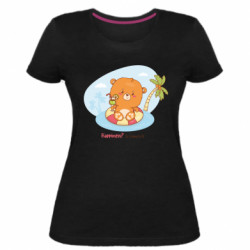 Женские стрейчевые футболки