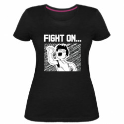 Женские стрейчевые футболки