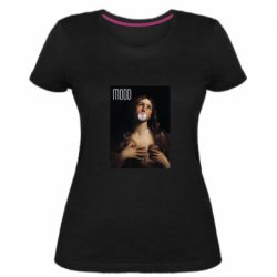 Женские стрейчевые футболки