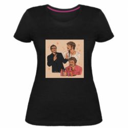 Женские стрейчевые футболки