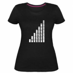 Женские стрейчевые футболки