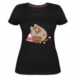 Женские стрейчевые футболки