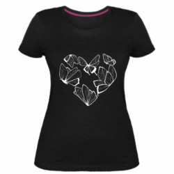 Женские стрейчевые футболки