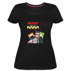 Женские стрейчевые футболки