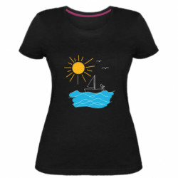 Женские стрейчевые футболки