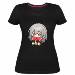 Женские стрейчевые футболки