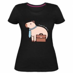 Женские стрейчевые футболки