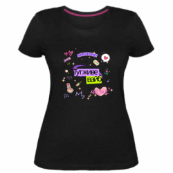 Женские стрейчевые футболки